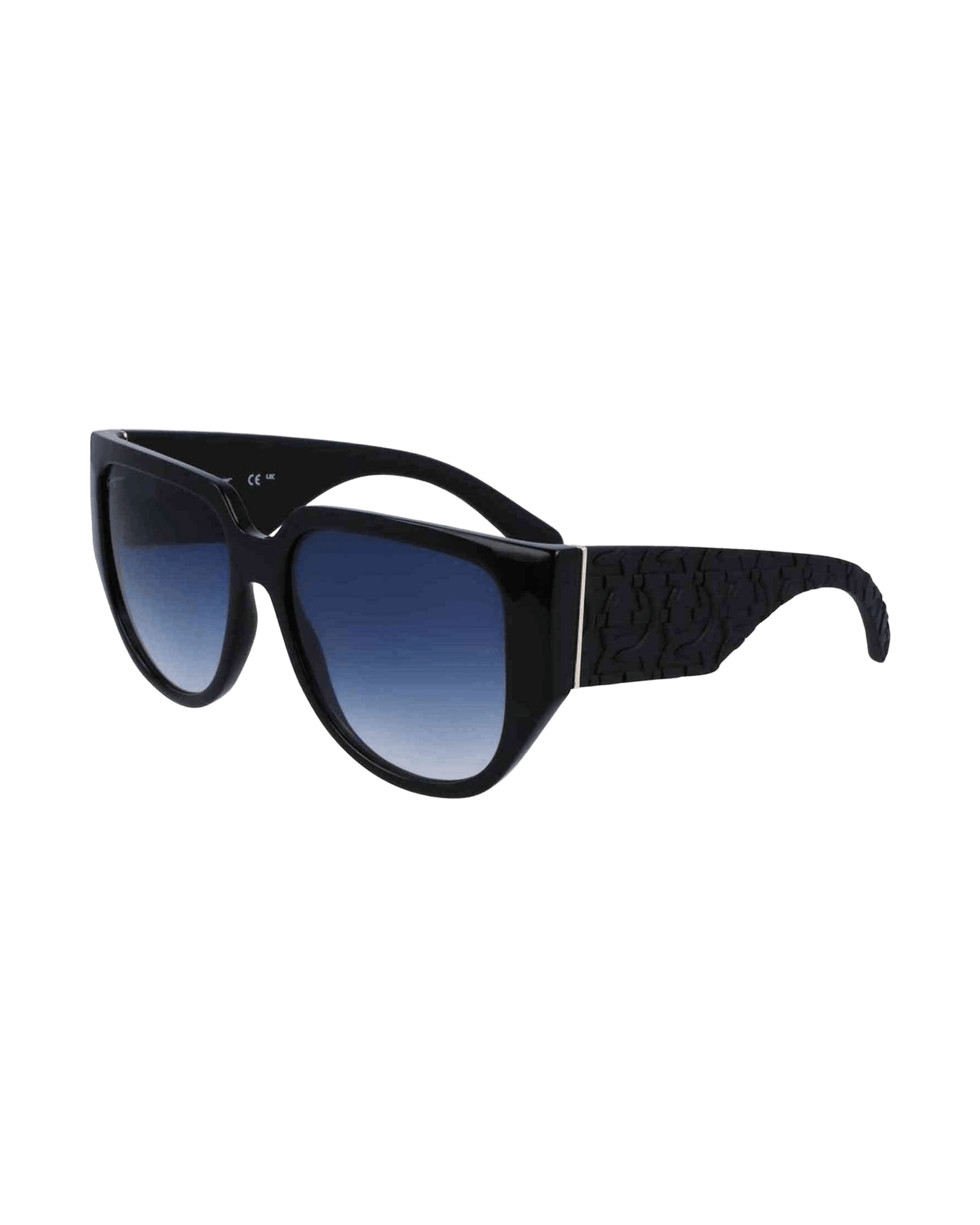 Ferragamo Bio Injected Black Sunglasses Glam Steals