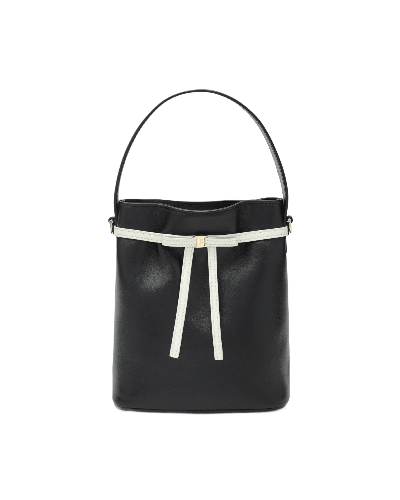 Ferragamo Black Bow Bucket Bag Glam Steals
