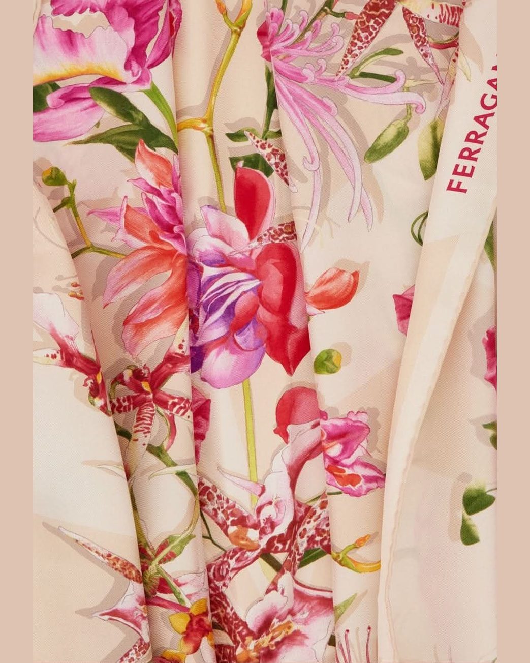 Ferragamo Pink Scarf Scarves Hats & Gloves