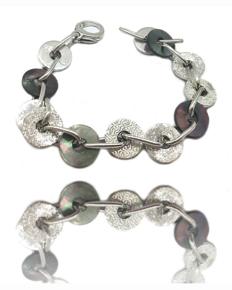 Gc Silver Stainless Steel Bracelet Bracelets