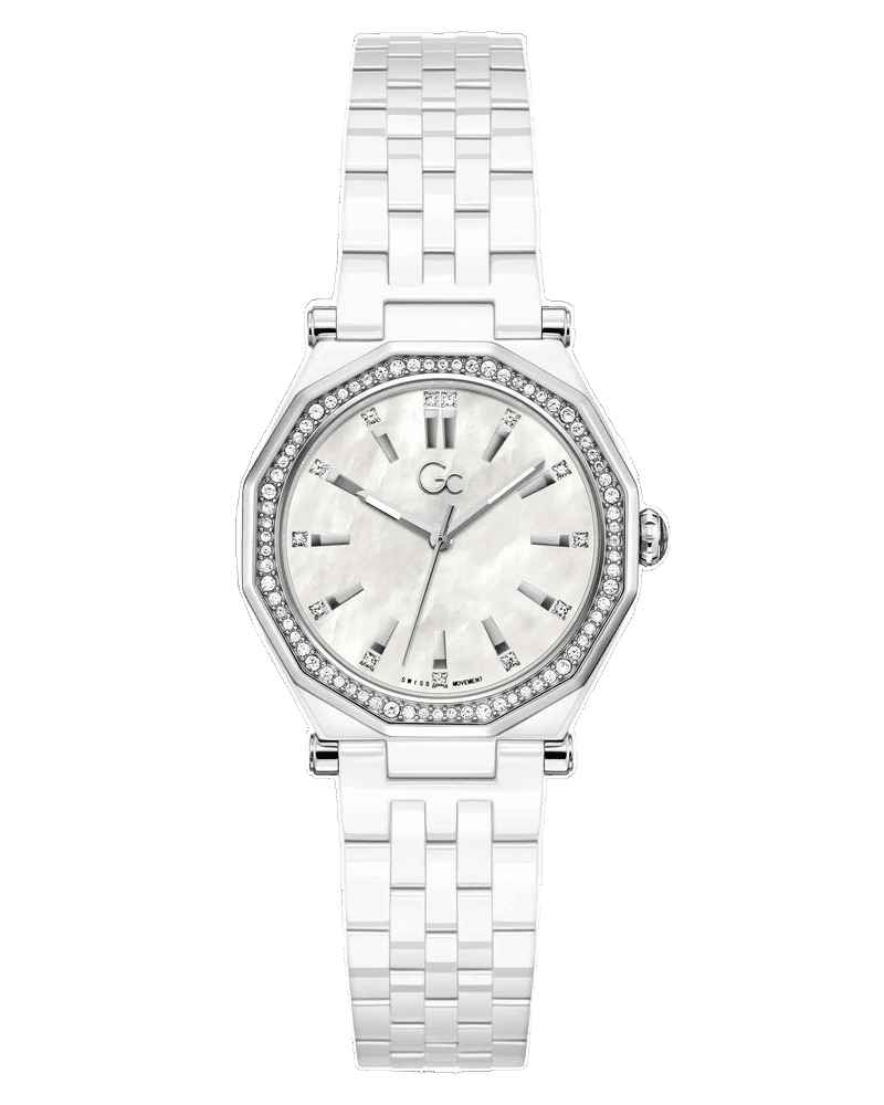 Gc Gray Ceramic Dress Watch Glam Steals