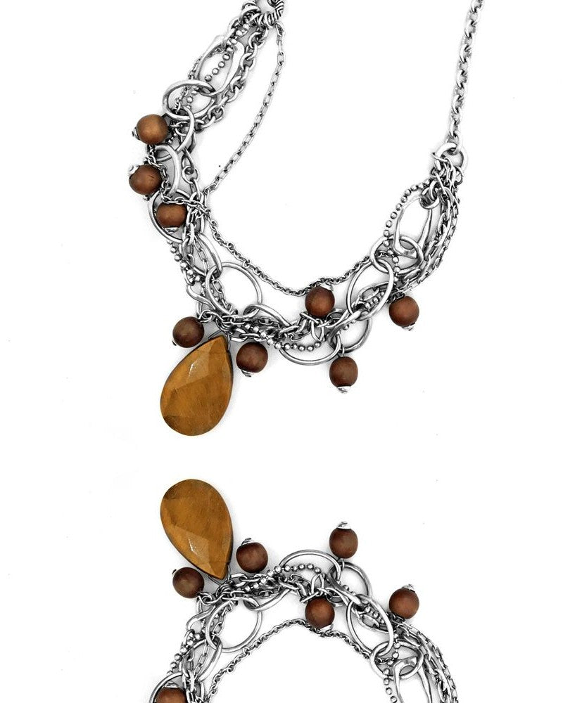 Gc Silver Stainless Steel Necklace Glam Steals