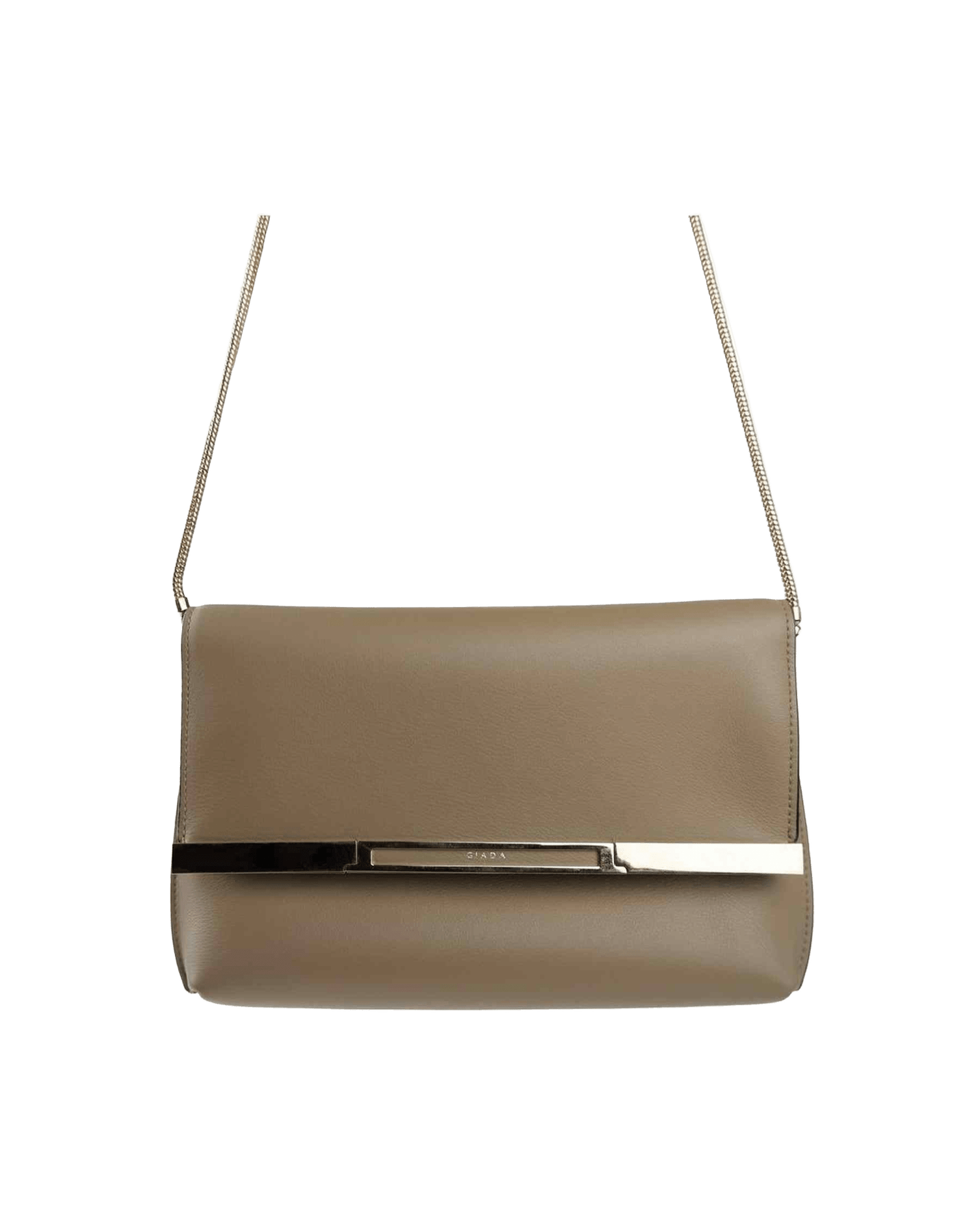 Giada Beige Leather Crossbody Bag Glam Steals