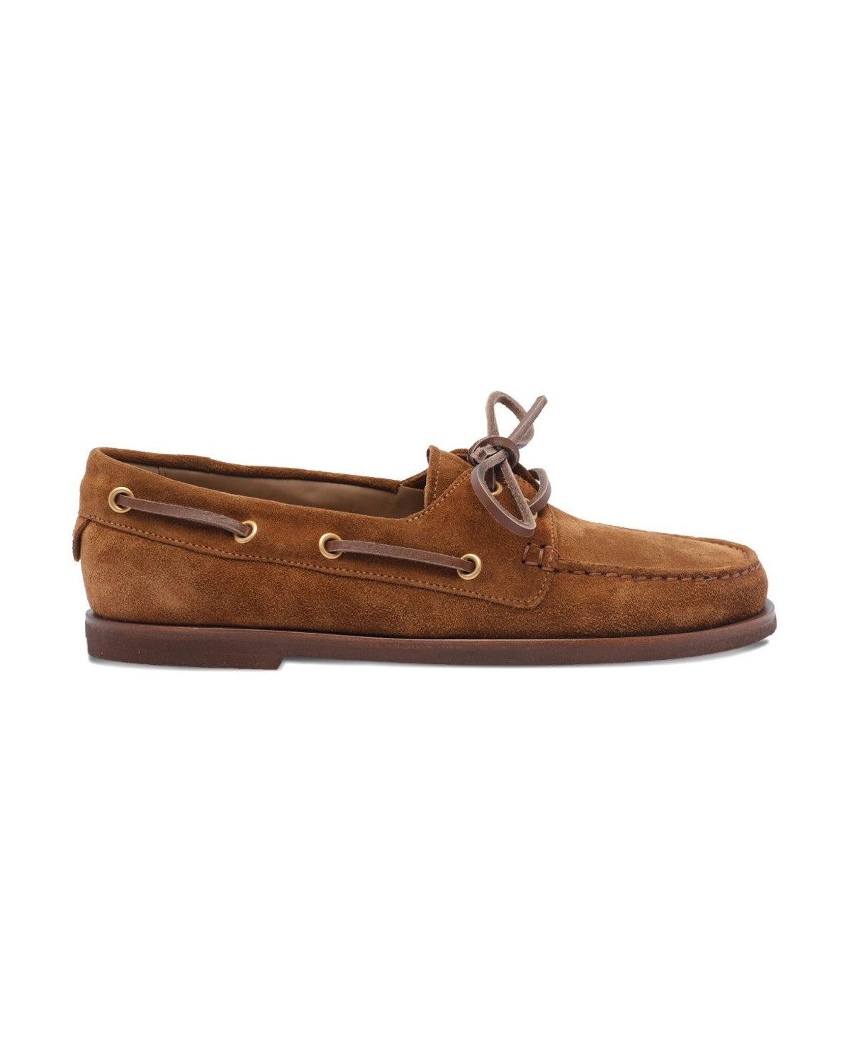 Gianvito Rossi Brown Flat Shoes Moccasins