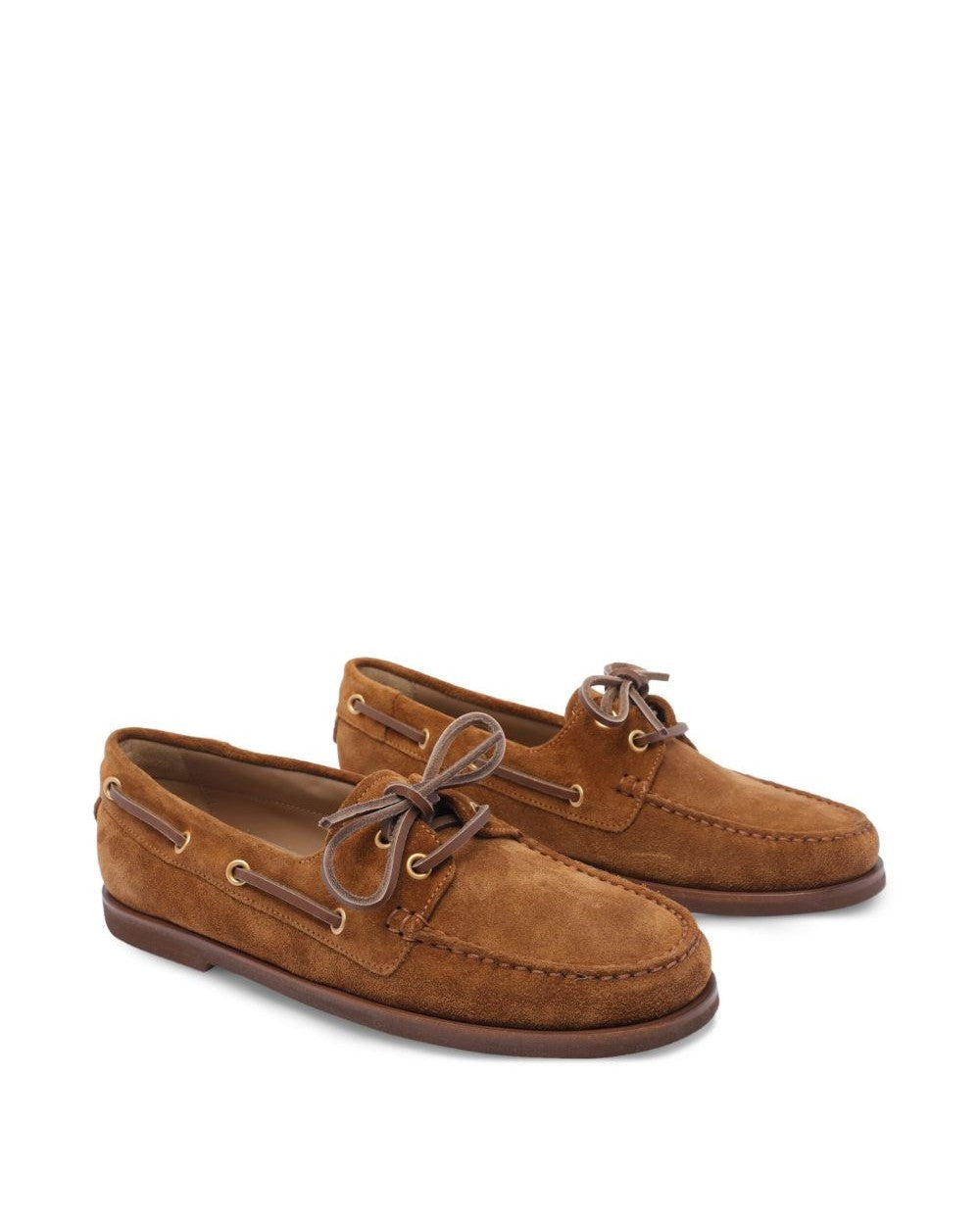 Gianvito Rossi Brown Flat Shoes Moccasins