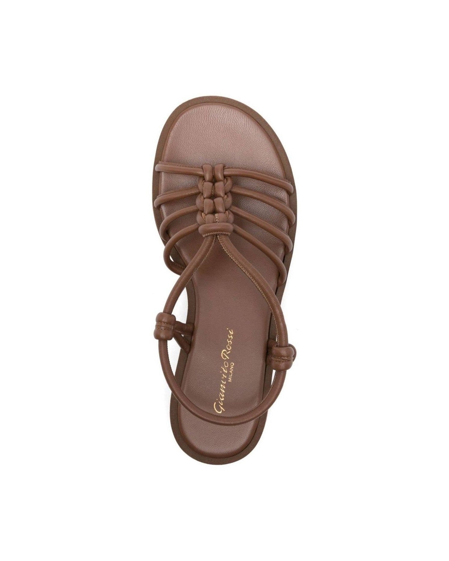 Gianvito Rossi Brown Leather Sandals Glam Steals