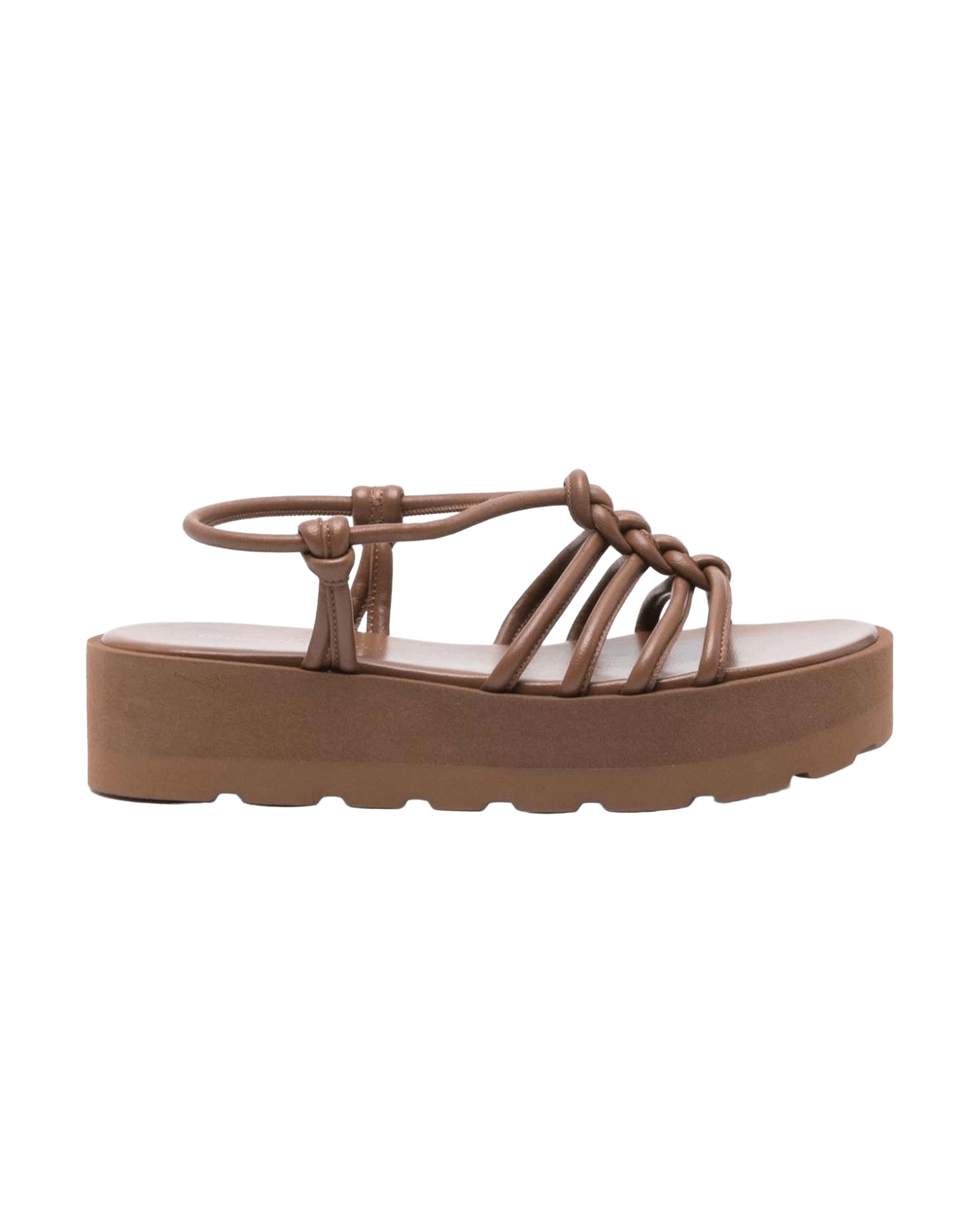 Gianvito Rossi Brown Leather Sandals Glam Steals