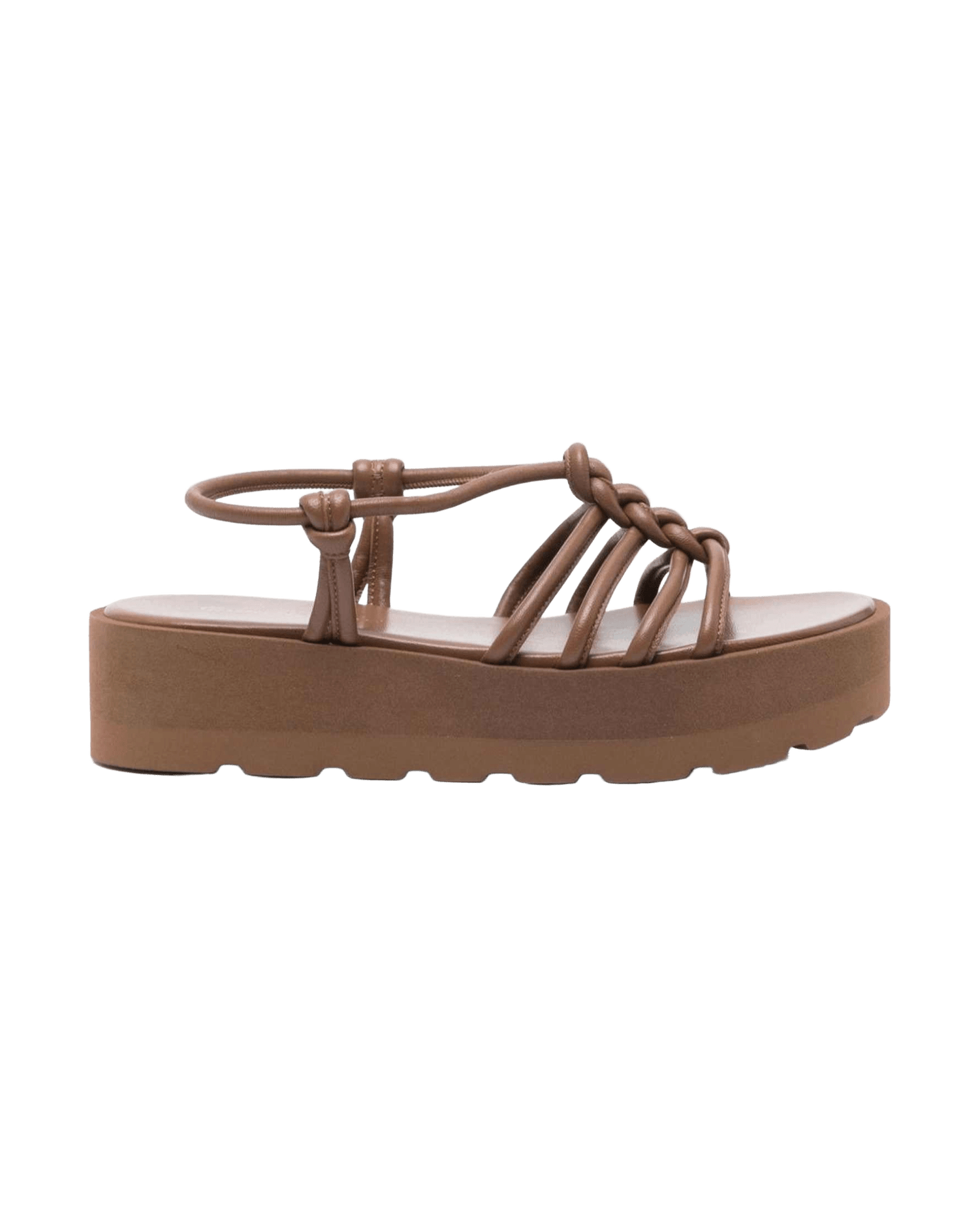 Gianvito Rossi Brown Leather Sandals Glam Steals