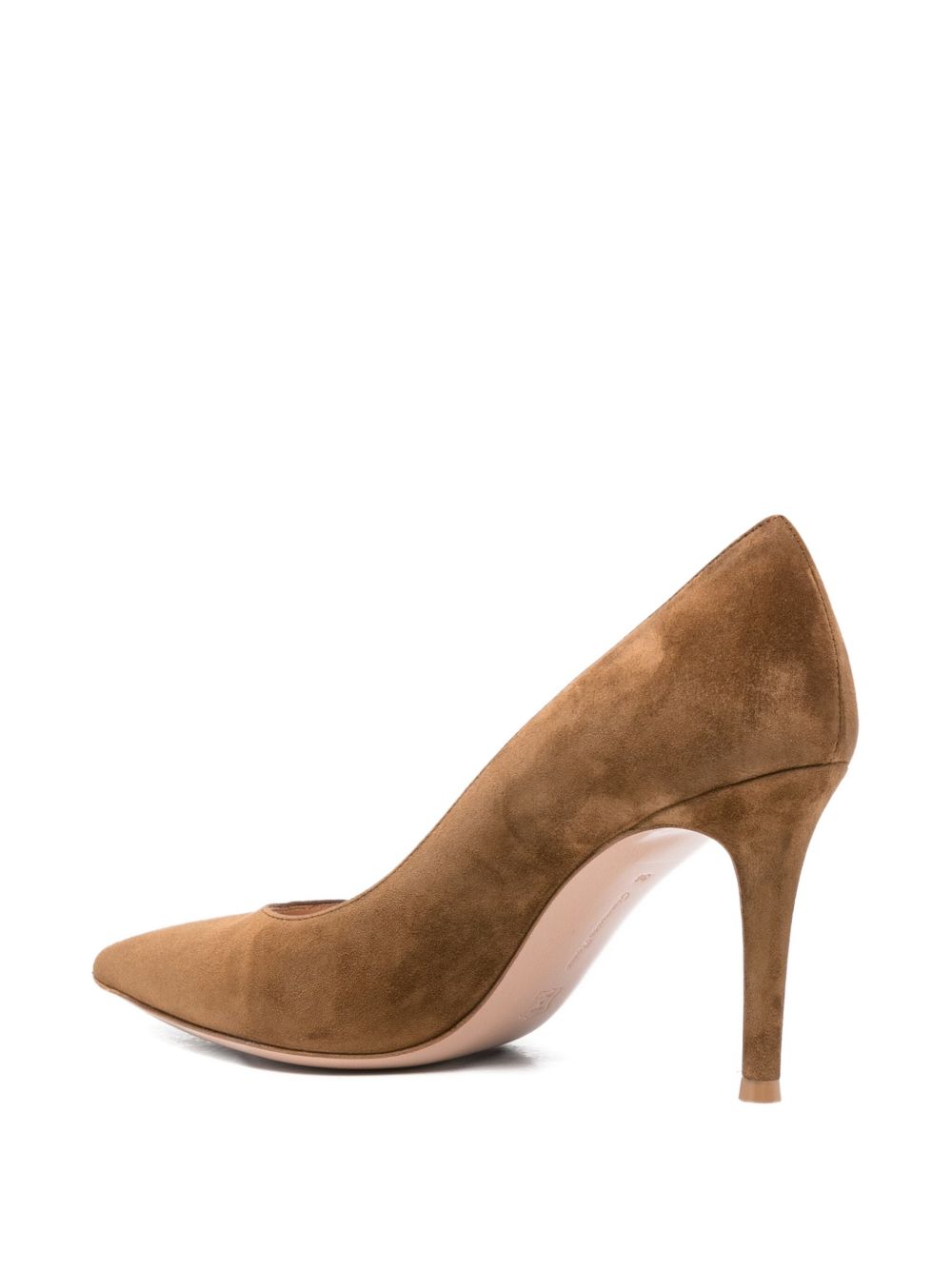 Gianvito Rossi Brown with Heel Glam Steals