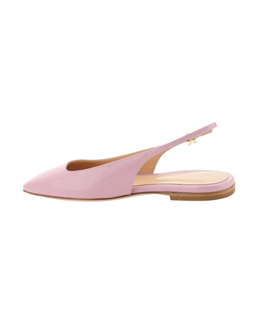 Gianvito Rossi Calfskin Strap Sandals Flats