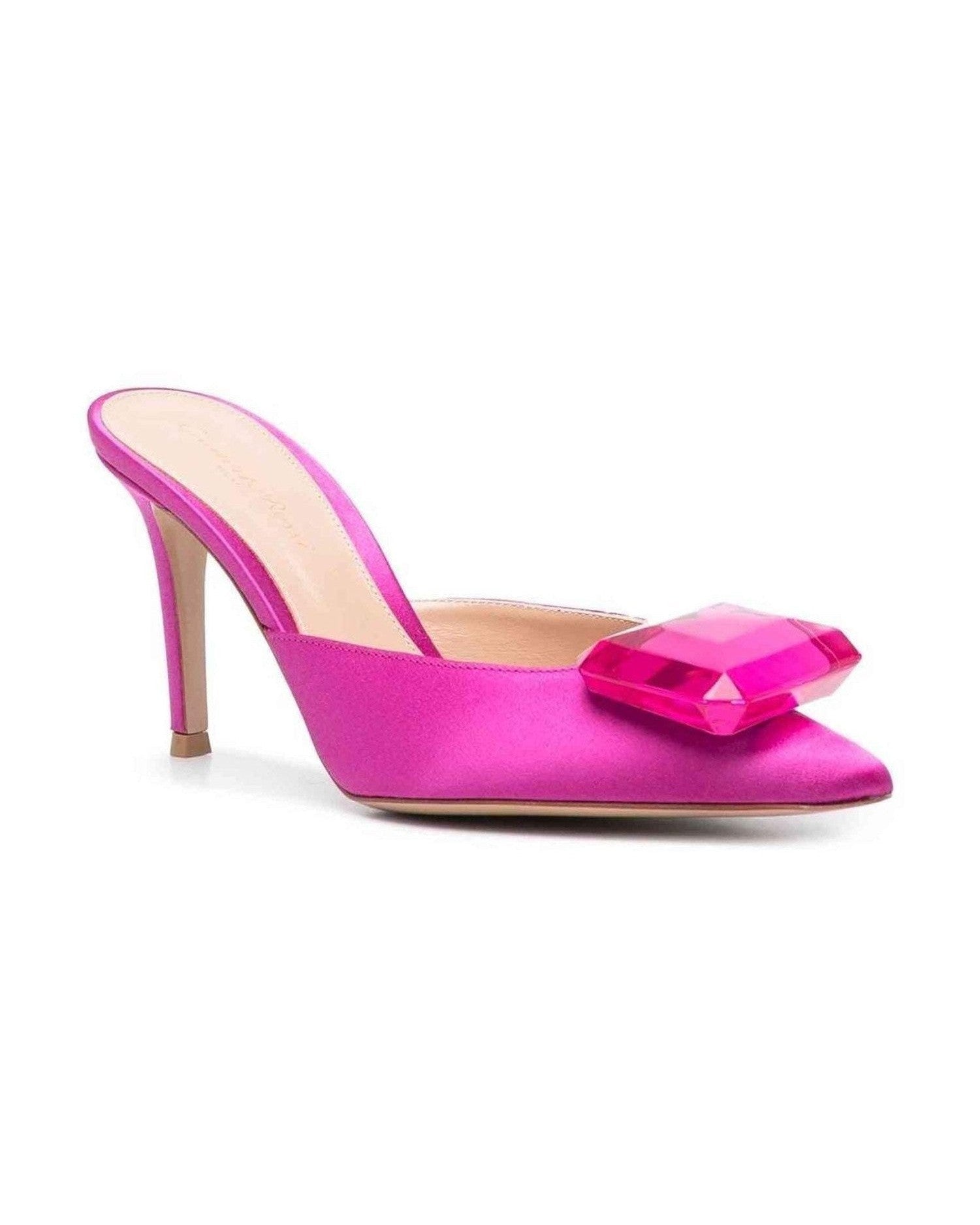 Gianvito Rossi Fuchsia Heel Glam Steals