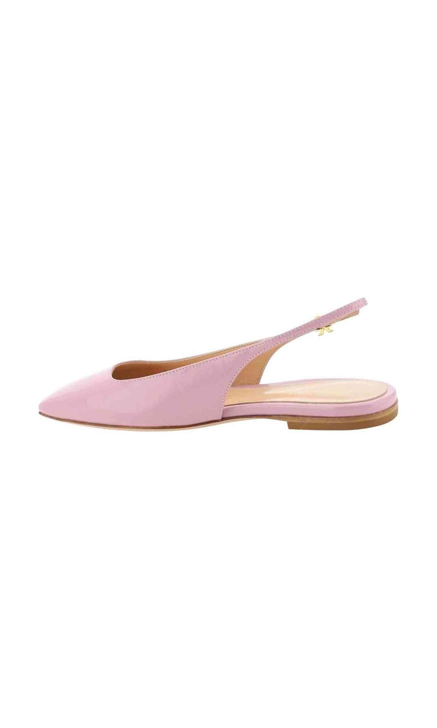 Gianvito Rossi Leather Flat Sandals Glam Steals