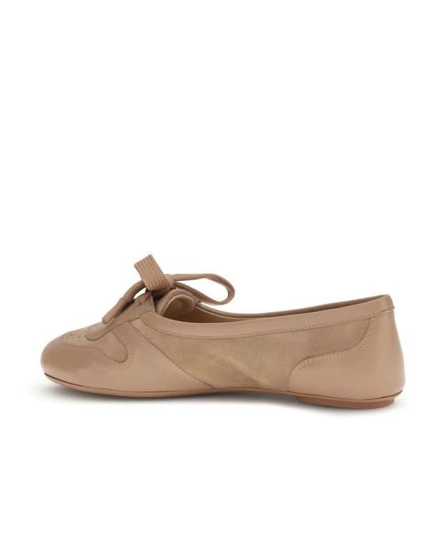 Gianvito Rossi Multicolor Calf Leather Bos Taurus Ballet Flats Flats
