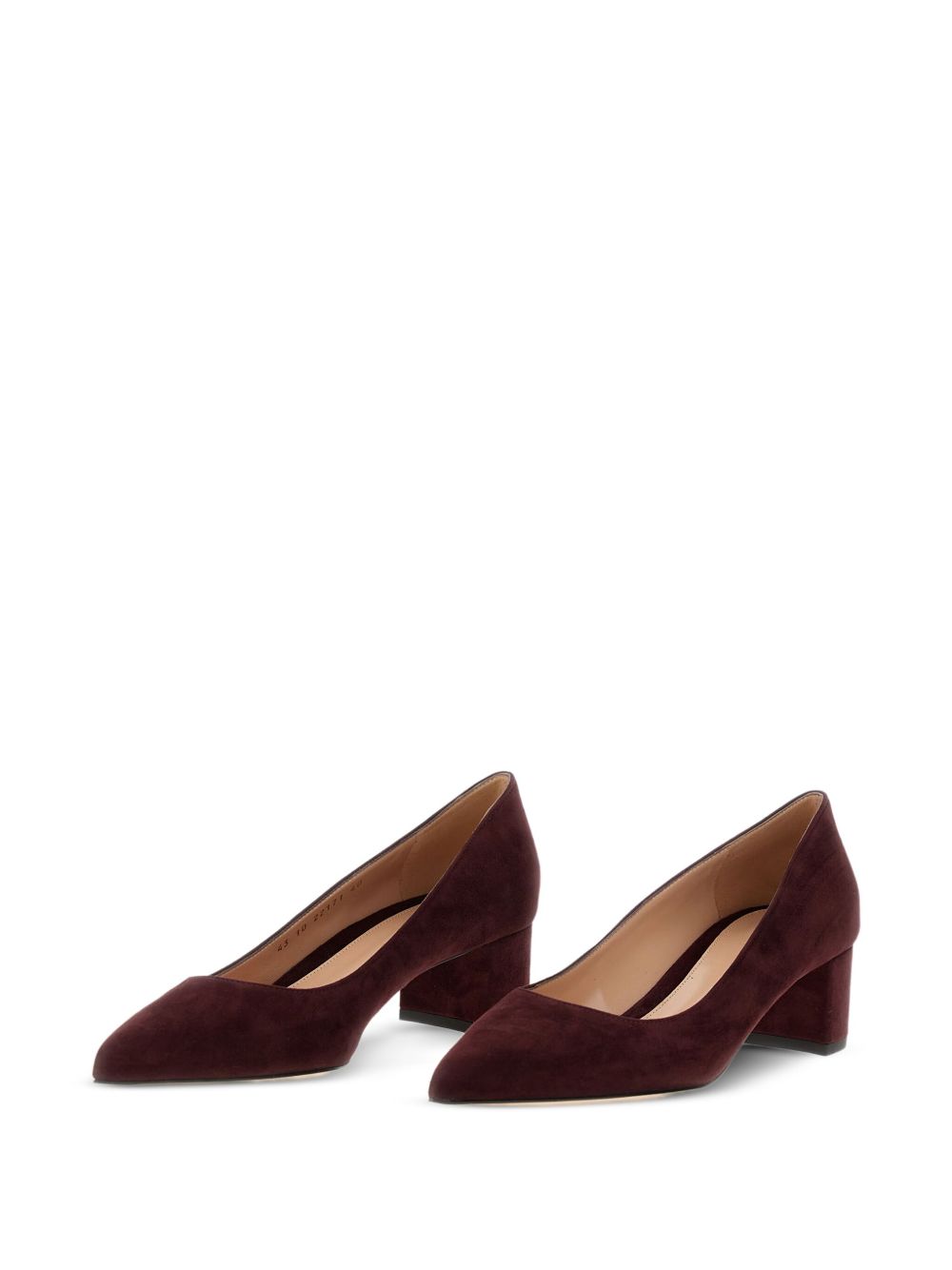 Gianvito Rossi with Heel Bordeaux Glam Steals