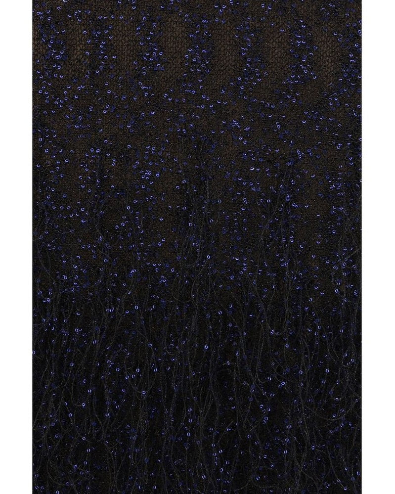 Giorgio Armani Blue Polyamide Cocktail Dress Glam Steals