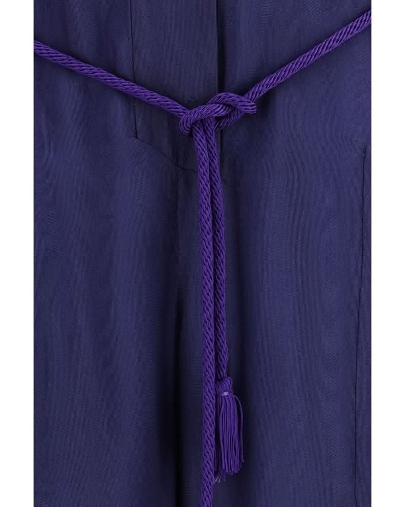 Giorgio Armani Blue Viscose Jumpsuit