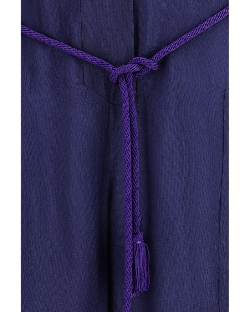 Giorgio Armani Blue Viscose Jumpsuit