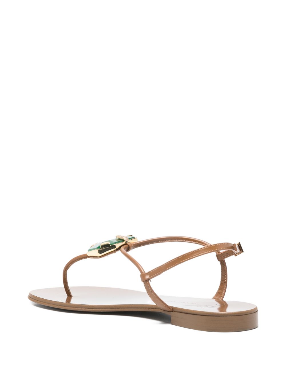 Giuseppe Zanotti Brown Sandals Glam Steals