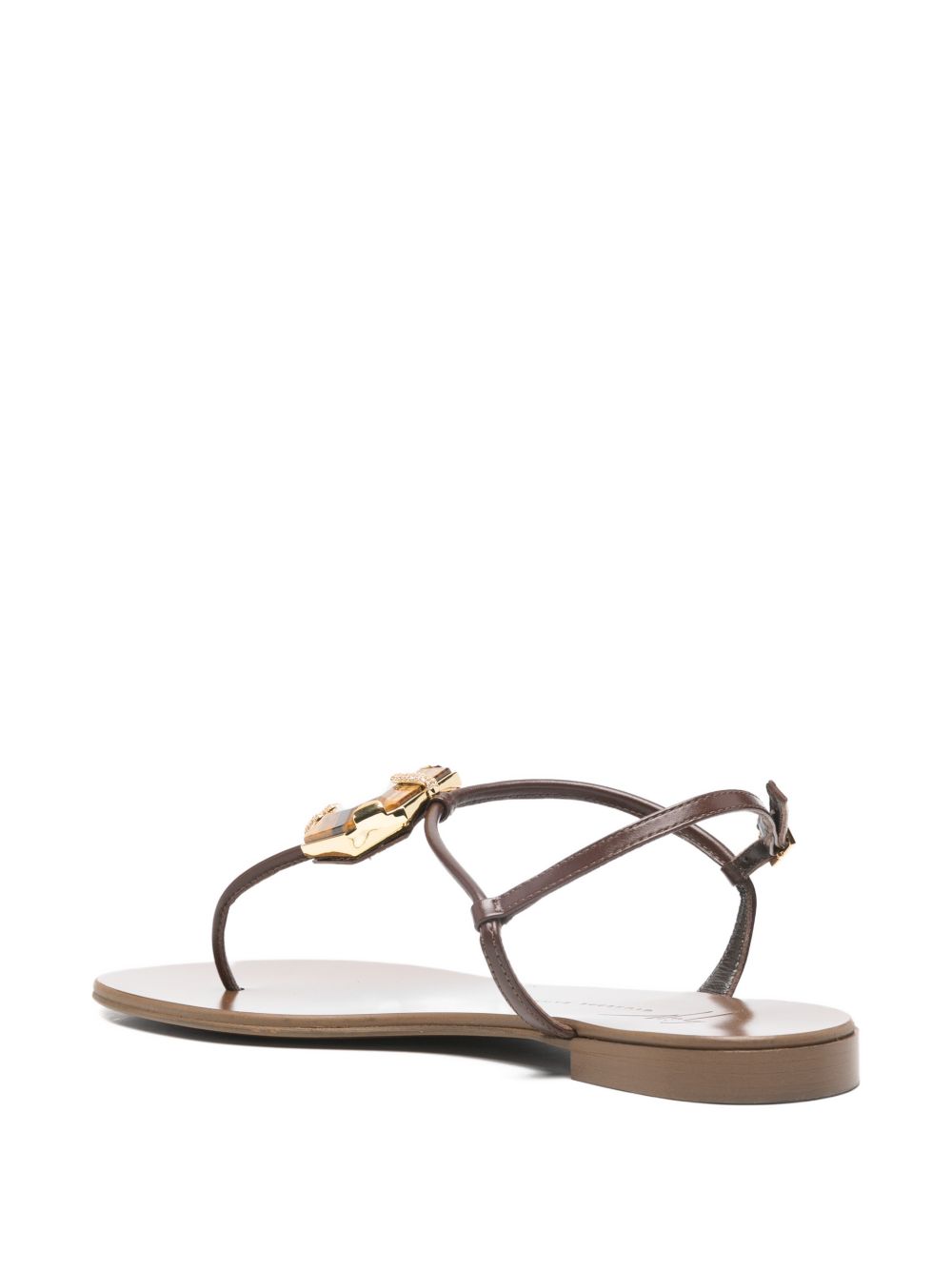 Giuseppe Zanotti Brown Sandals Glam Steals