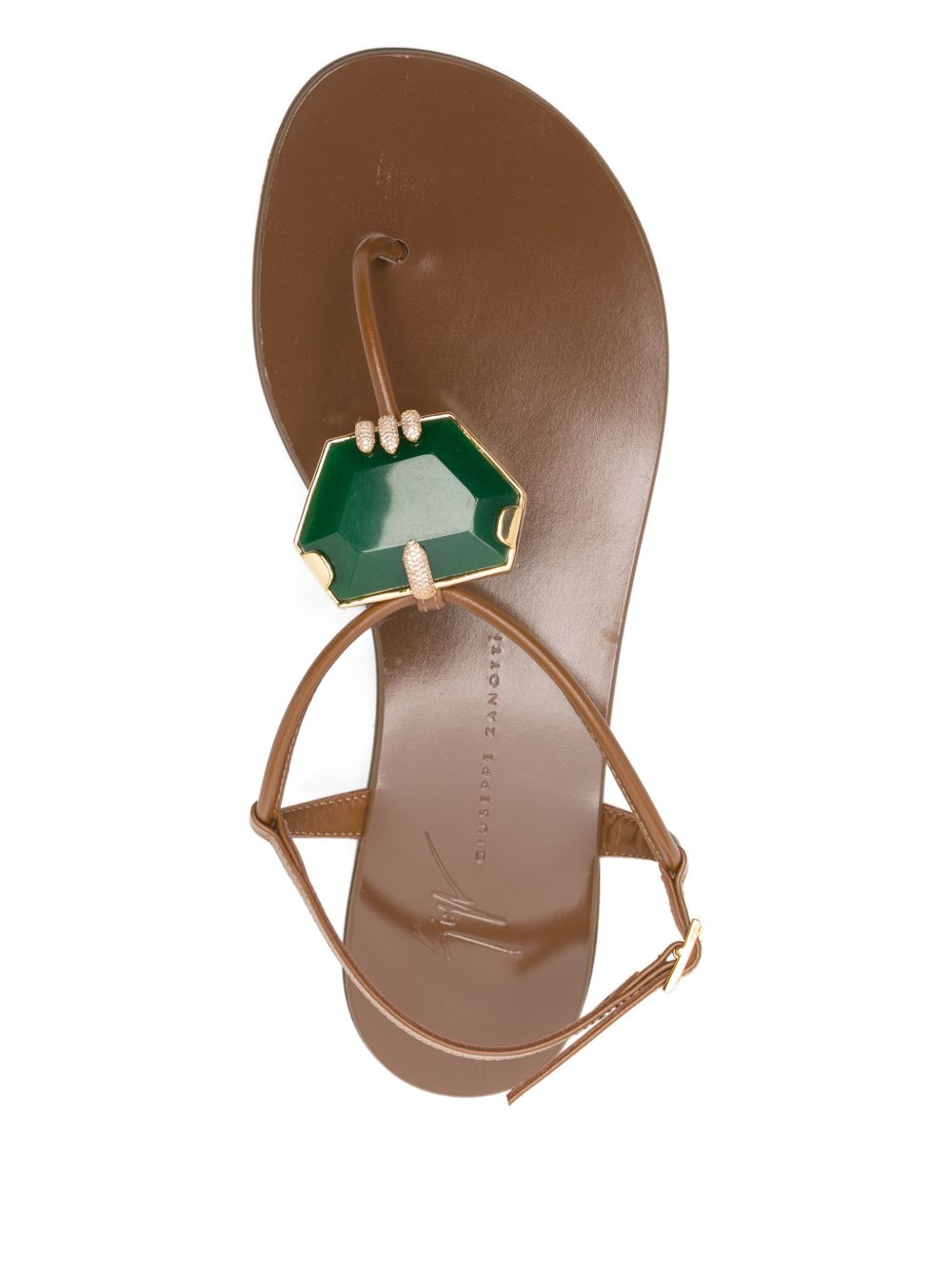 Giuseppe Zanotti Brown Sandals Glam Steals