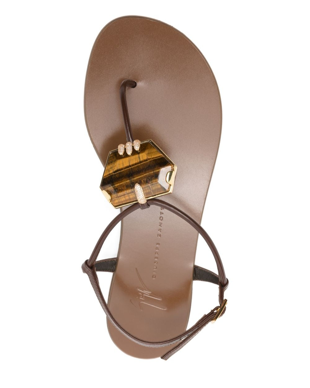Giuseppe Zanotti Brown Sandals Sandals