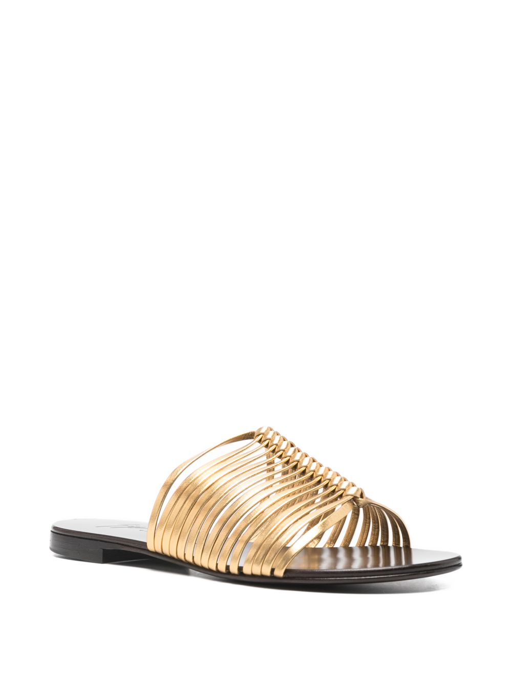 Giuseppe Zanotti Sandals Golden Glam Steals