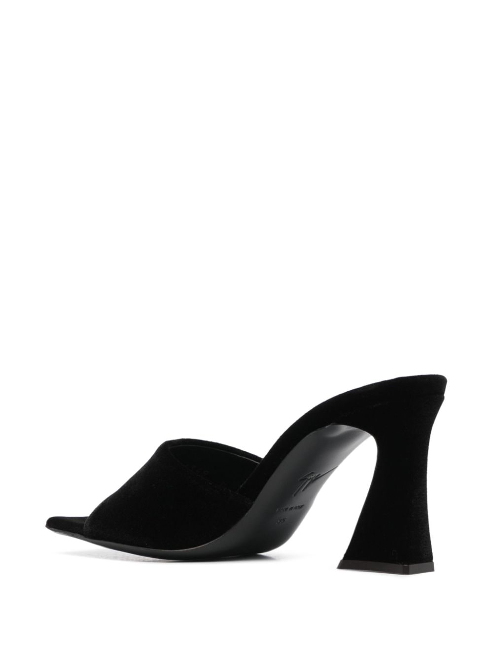 Giuseppe Zanotti Velvet Solhene 90mm Effect Sandals Glam Steals