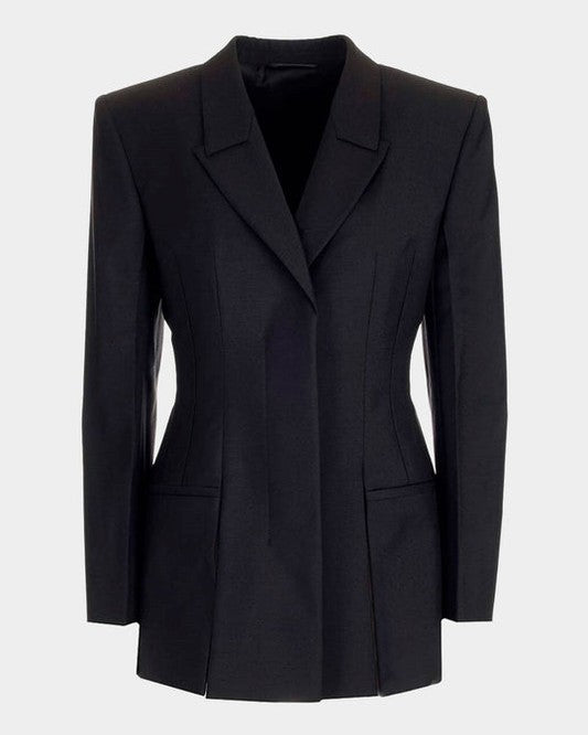 Givenchy Bicolor Fibres Coat Glam Steals