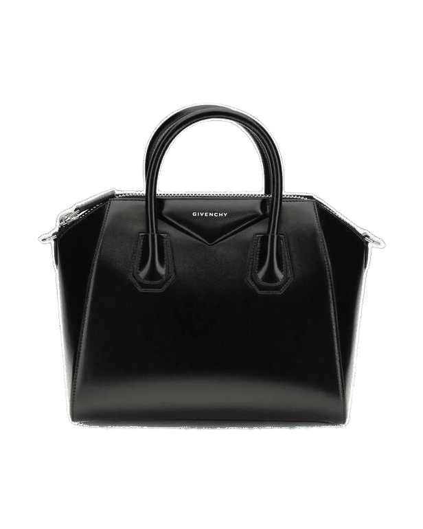 Givenchy Black Calf Leather Bos Taurus Handbag Satchel Bags