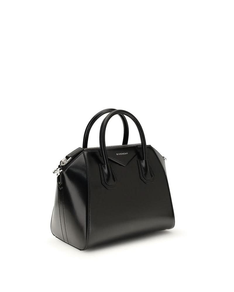 Givenchy Black Calf Leather Bos Taurus Handbag Satchel Bags