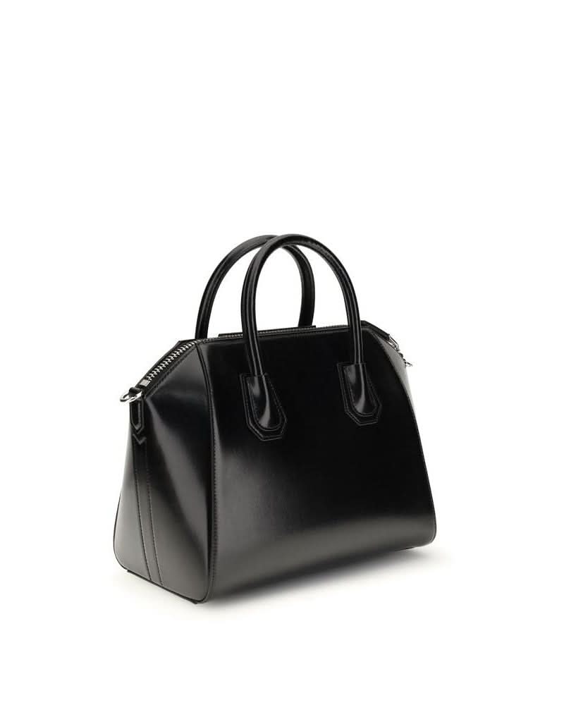 Givenchy Black Calf Leather Bos Taurus Handbag Satchel Bags