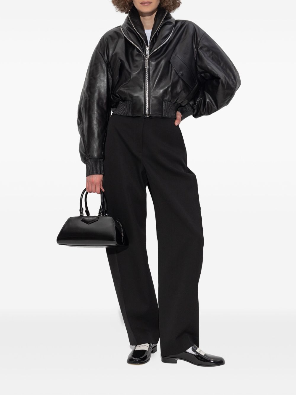 Givenchy Black Coat Glam Steals