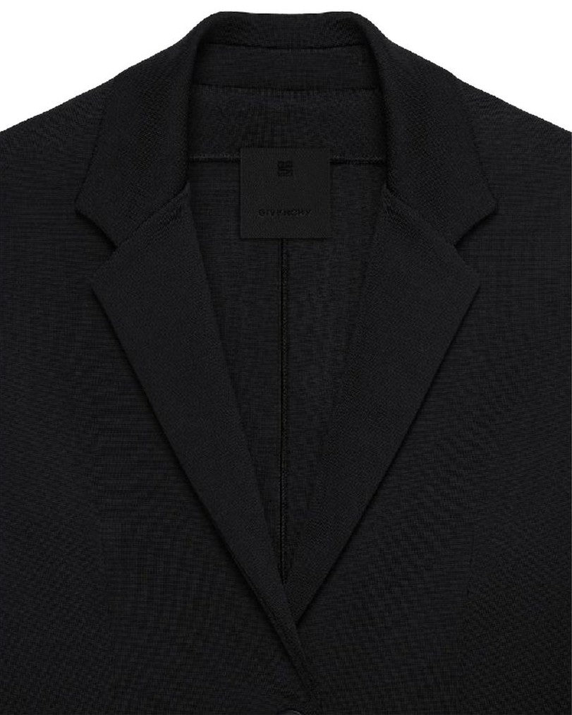 Givenchy Black Elastane Blazer Glam Steals