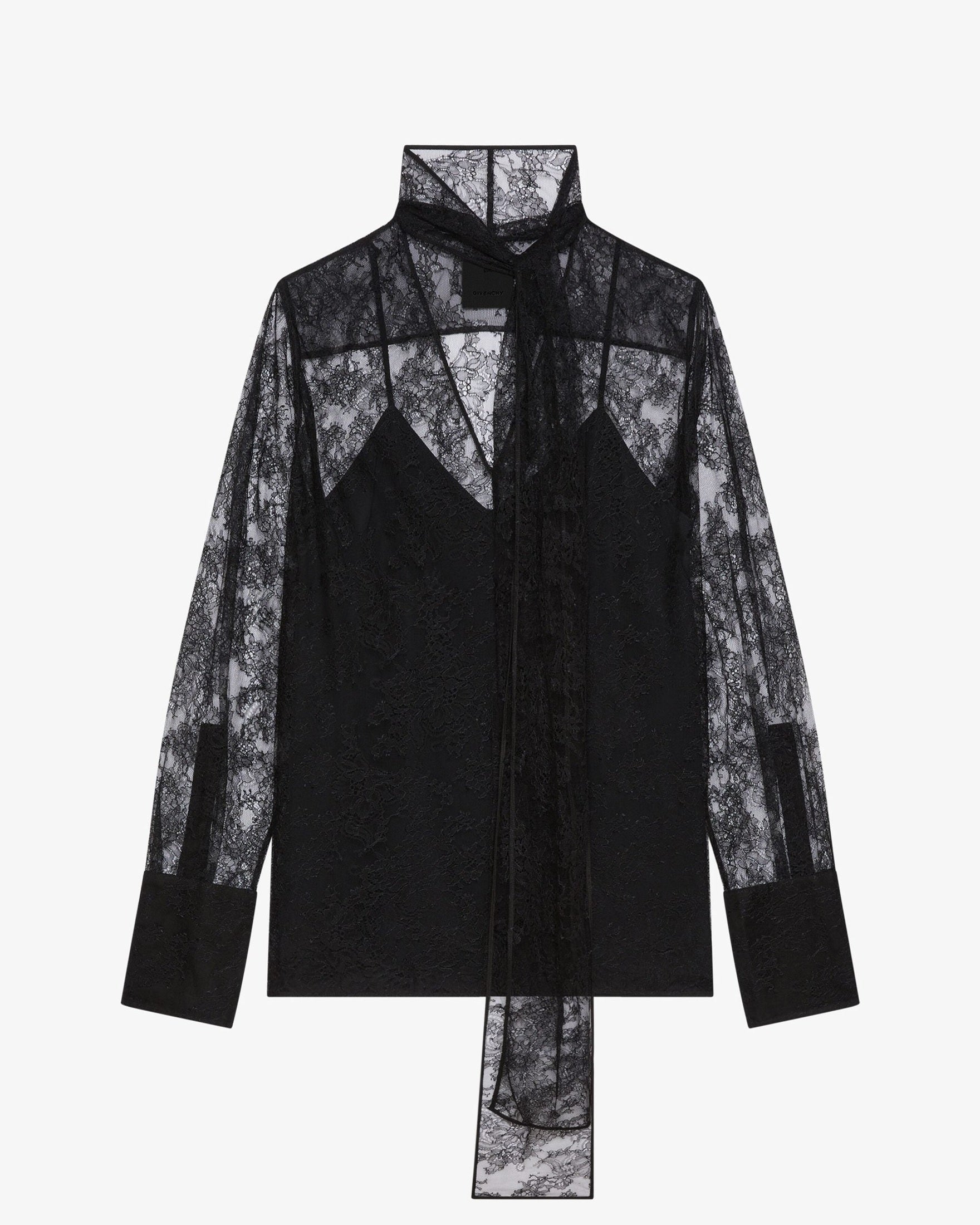 Givenchy Black Fibres Blouse Glam Steals