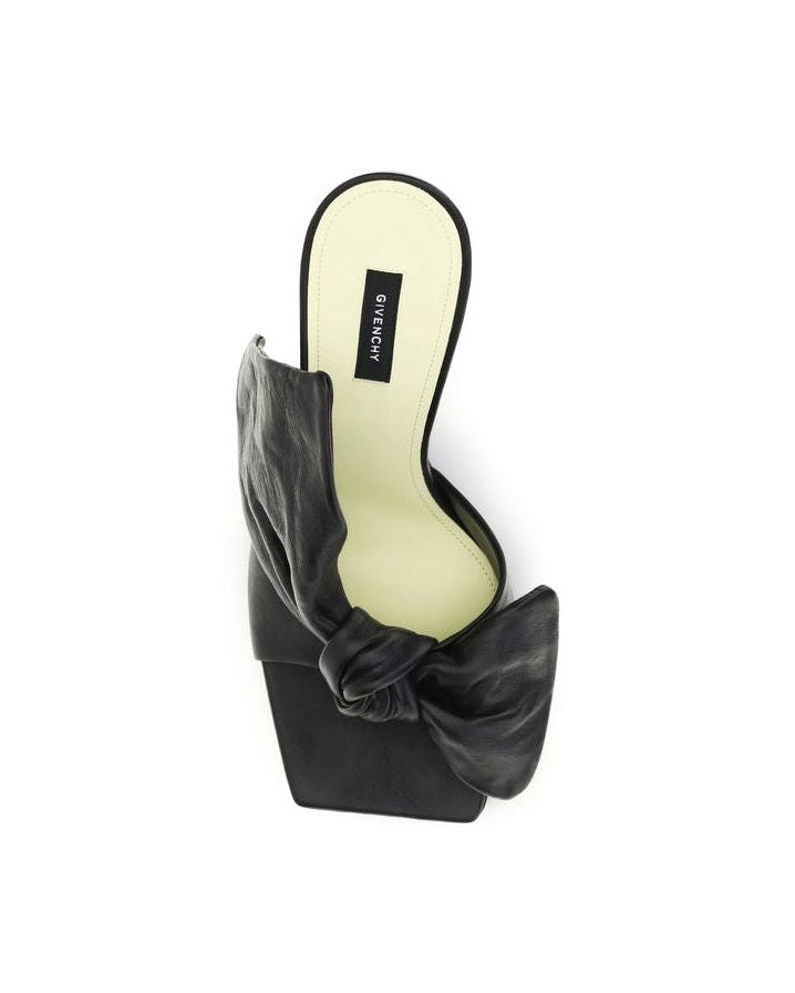 Givenchy Black Lamb Ovis Aries Mules Glam Steals