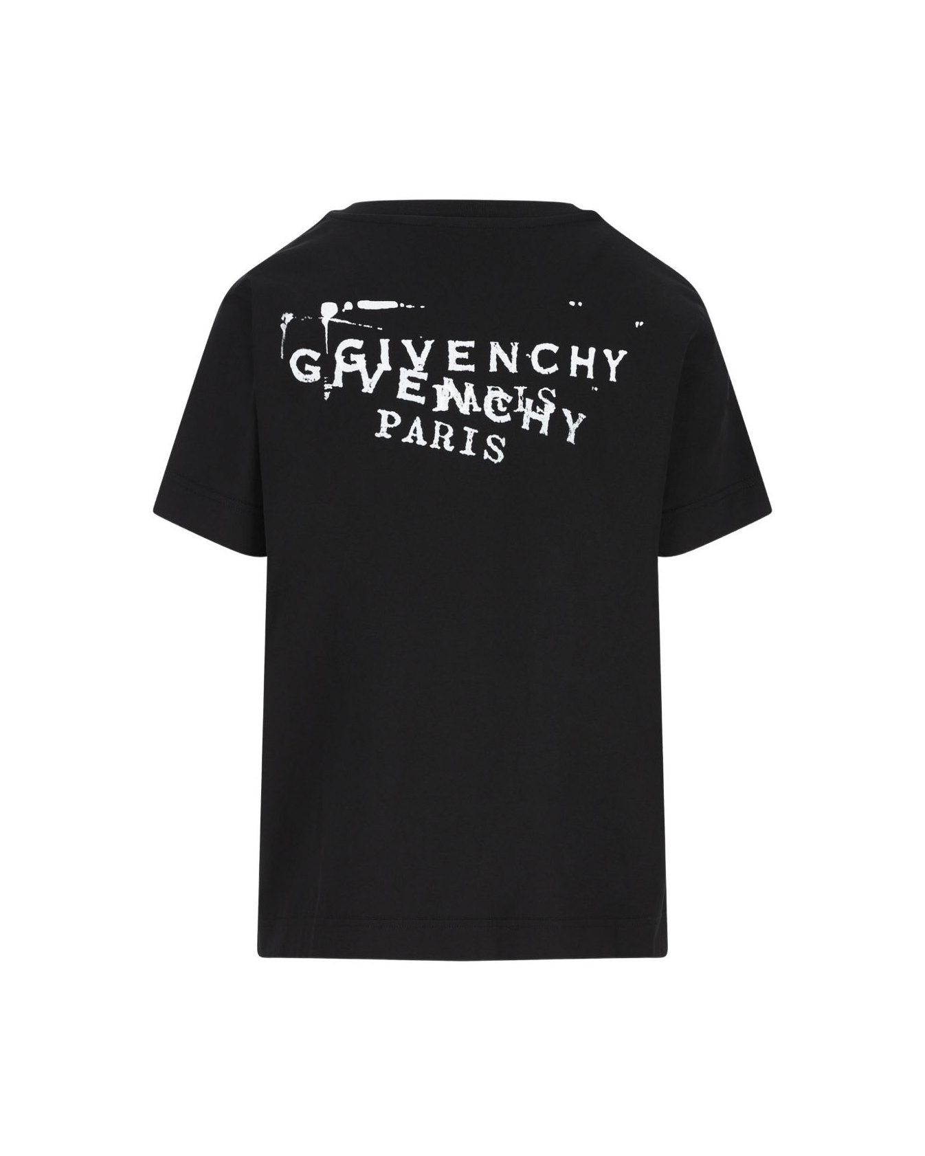 Givenchy Black Polo T-Shirt T-Shirts