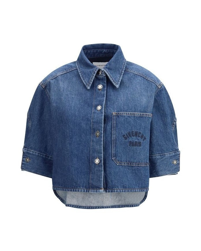 Givenchy Blue Denim Shirt