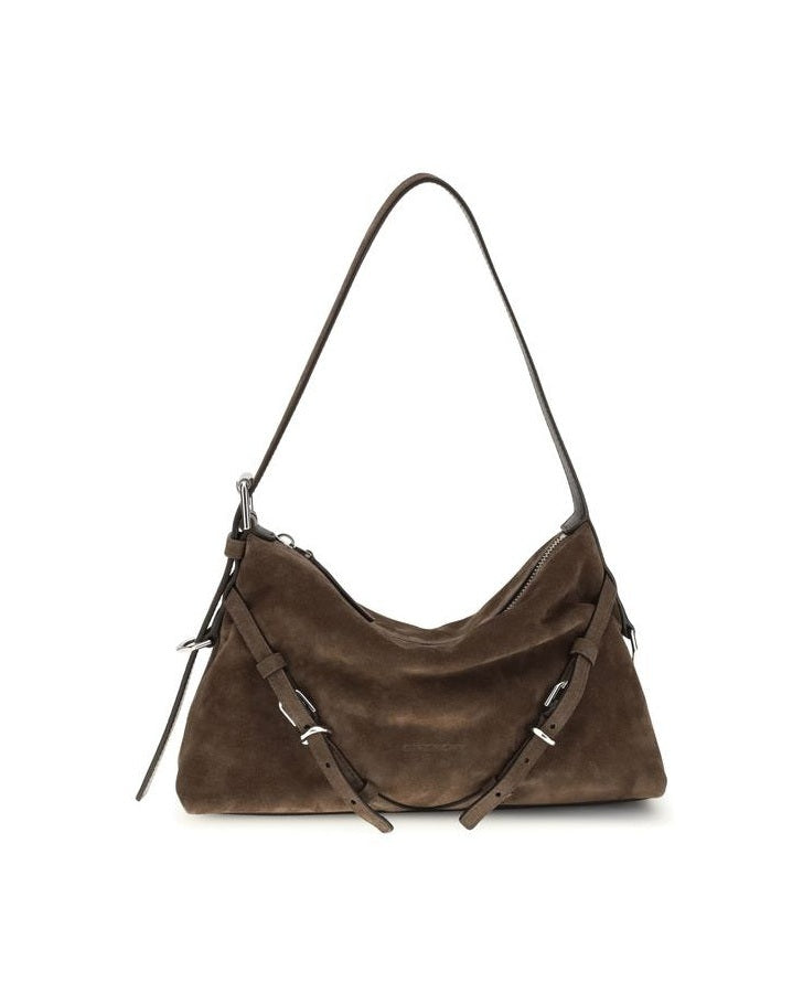 Givenchy Brown Calf Leather Bos Taurus Handbag Glam Steals
