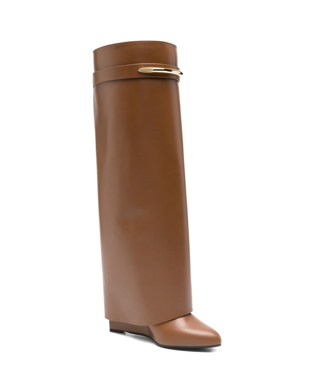 Givenchy Brown Leather Boots Glam Steals