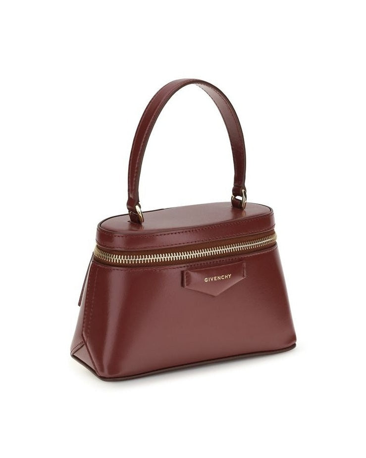 Givenchy Burgundy Calf Leather Bos Taurus Handbag Glam Steals