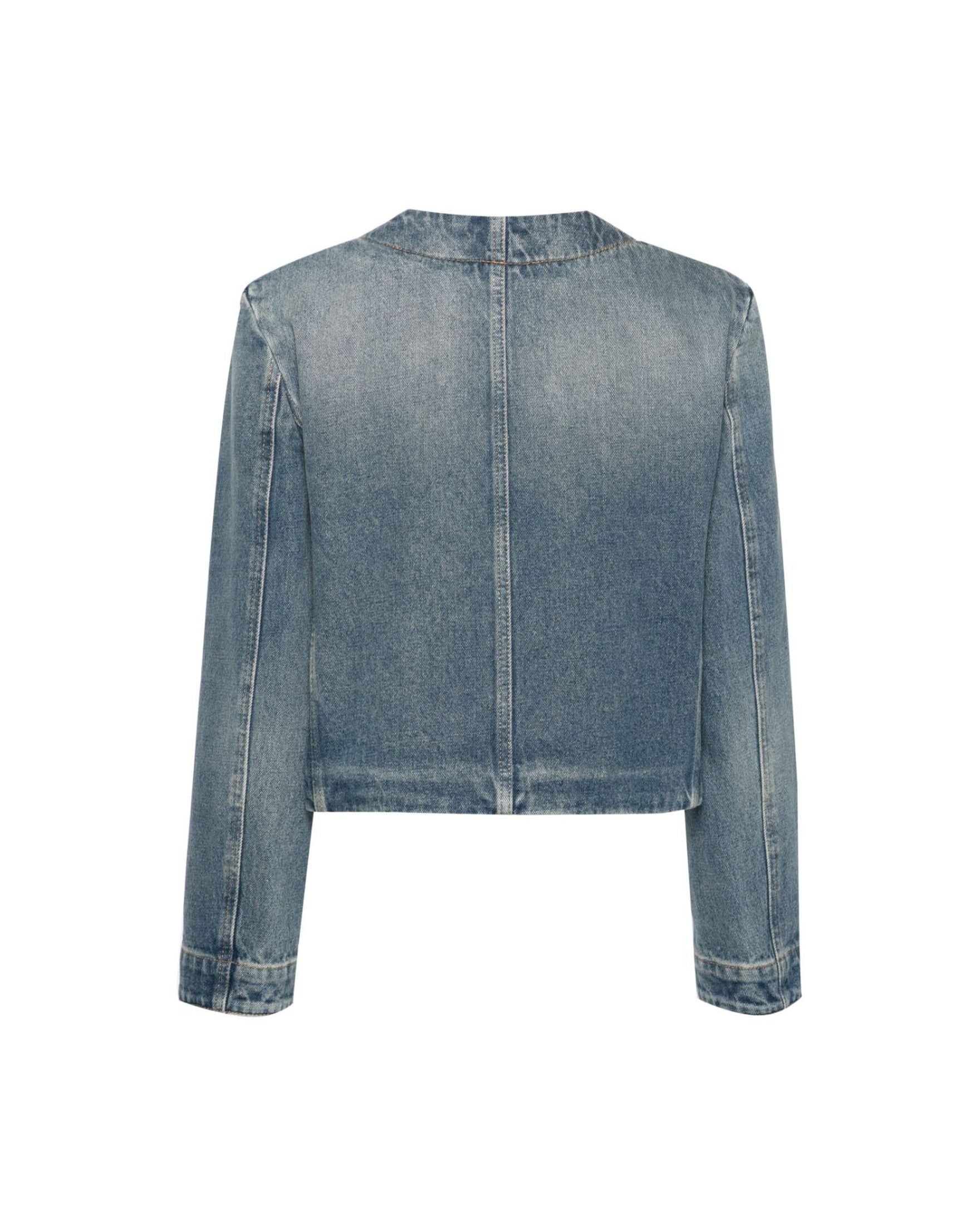 Givenchy Clear Blue Coat Glam Steals