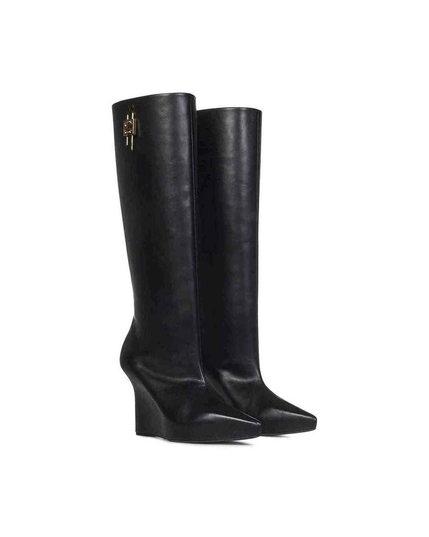 Givenchy Leather G Lock Boots Glam Steals