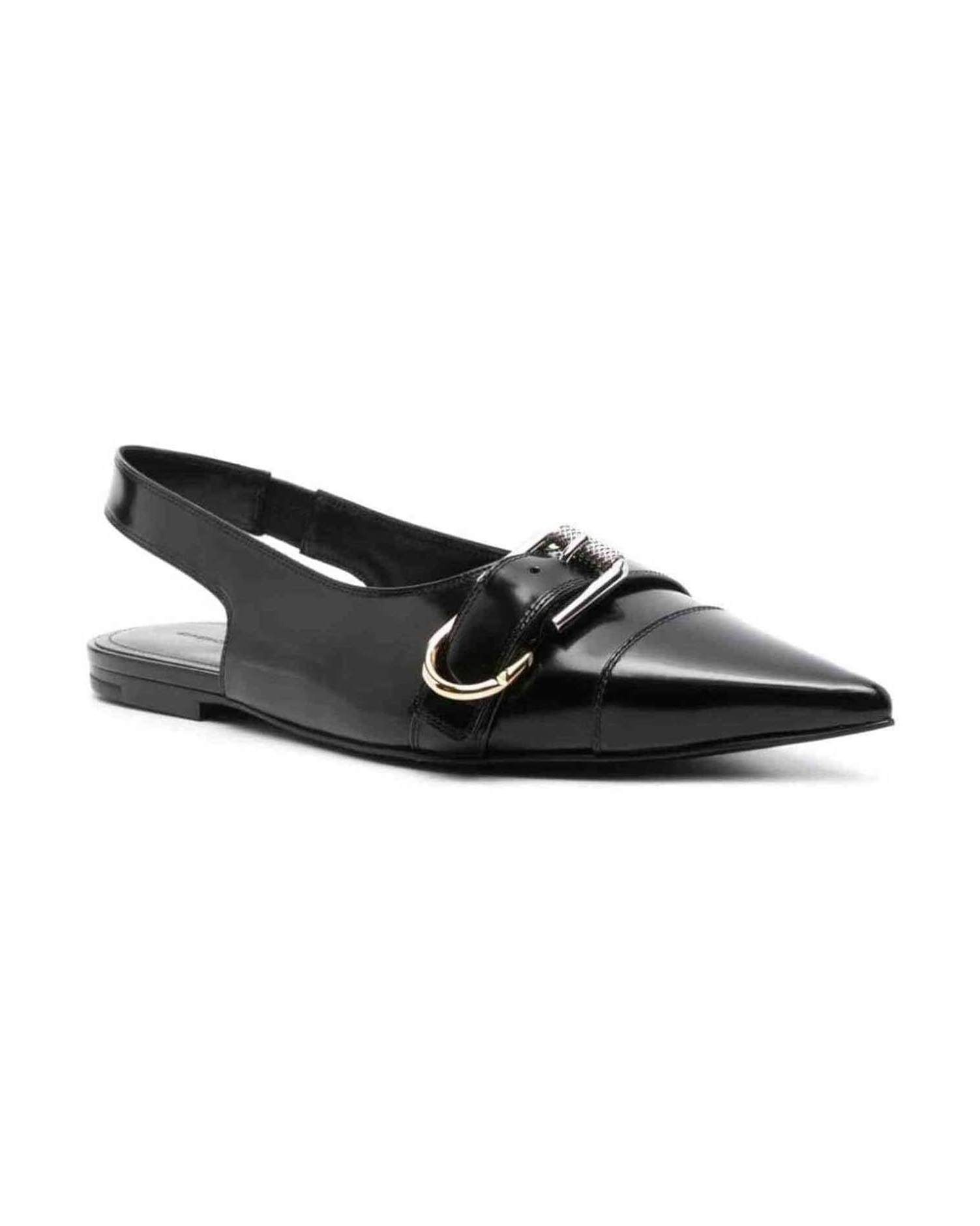Givenchy Voyou Back Strap Pumps Flats