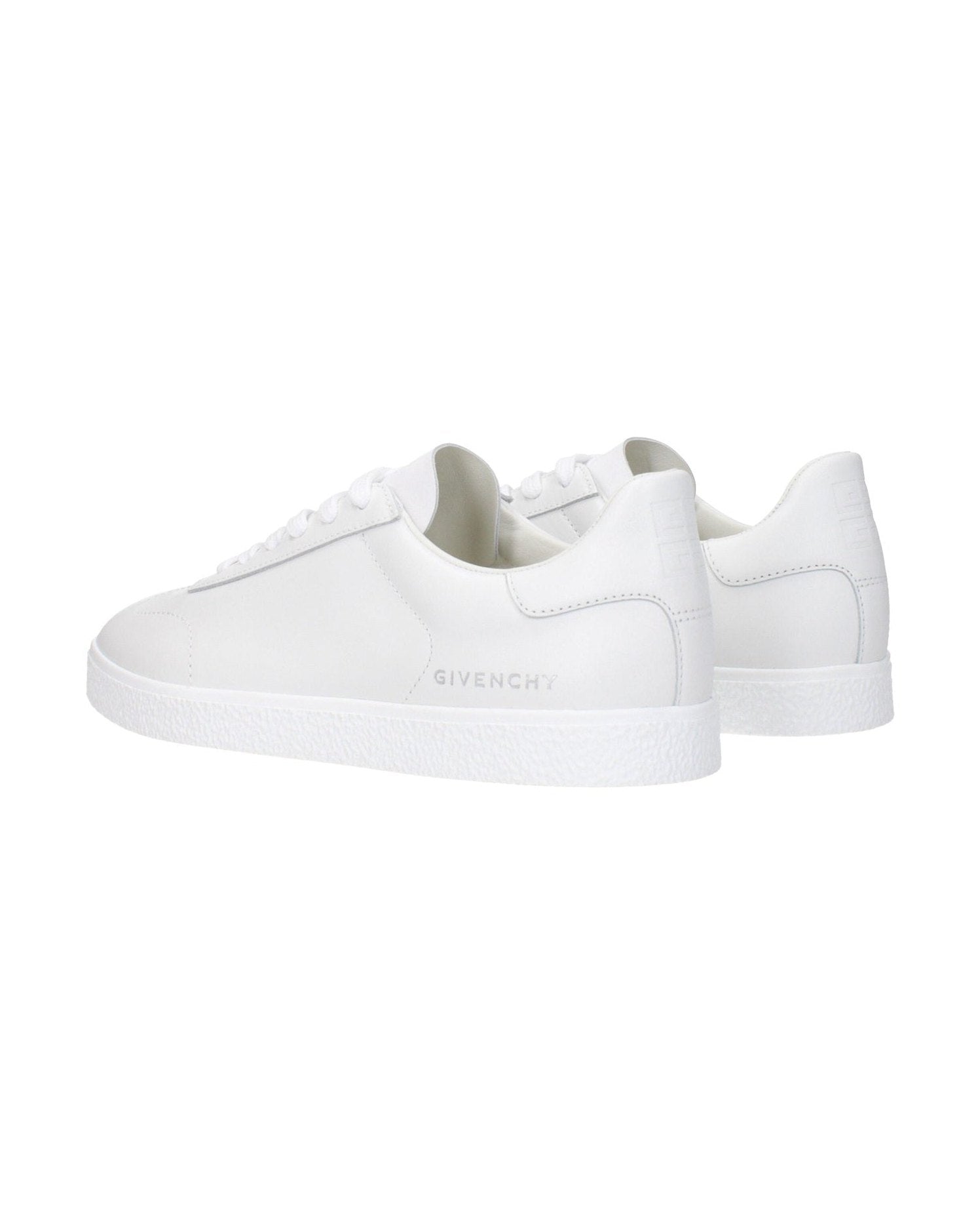 Givenchy White Leather Low Top Glam Steals
