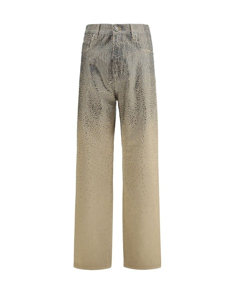 Golden Goose Crystal Straight Jeans Glam Steals