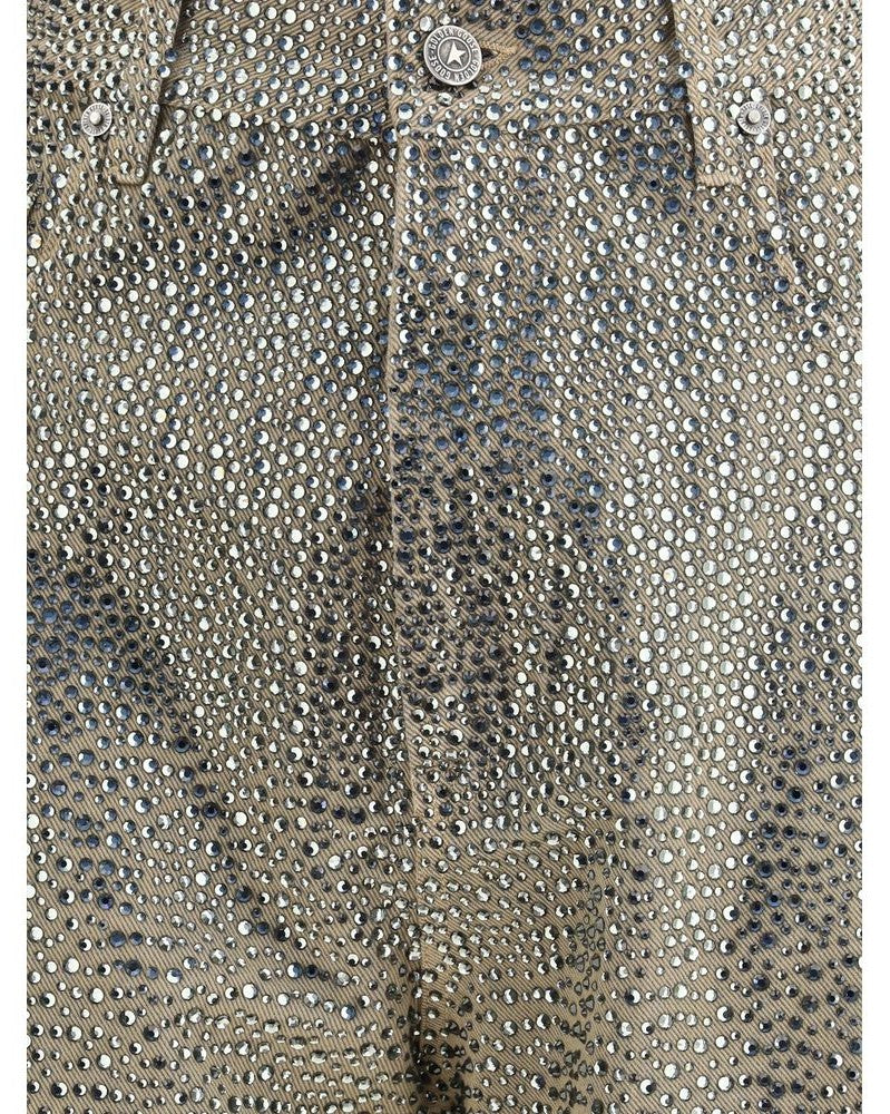Golden Goose Crystal Straight Jeans Glam Steals