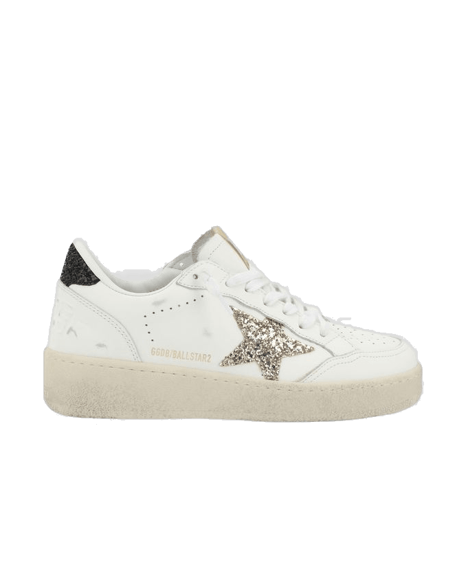Golden Goose White Leather Calf Bos Taurus Low Top Sneakers Glam Steals