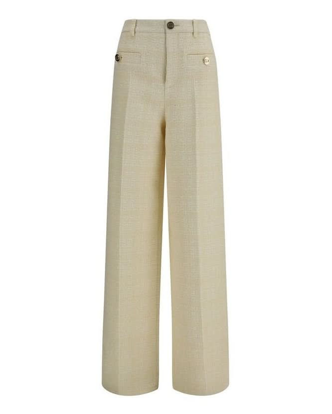Gucci Beige Cotton Casual Pant