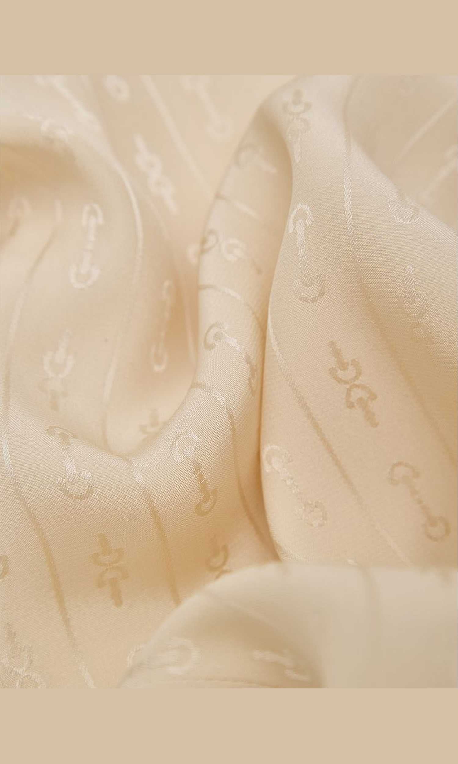 Gucci Beige Silk Shirt Glam Steals