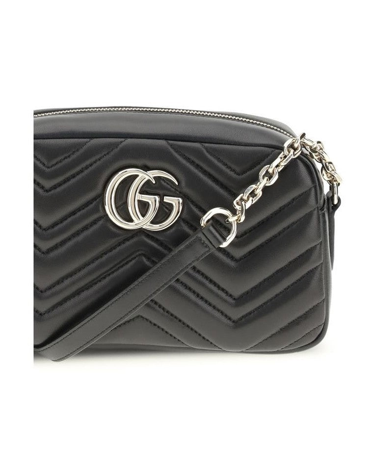 Gucci Black Calf Leather Bos Taurus Handbag Glam Steals